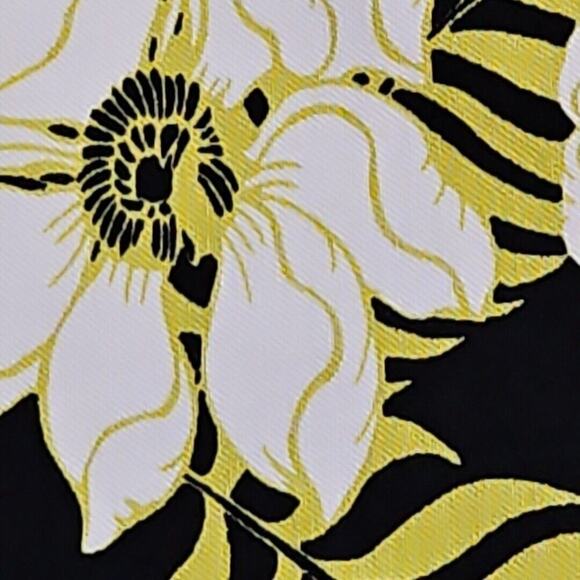 Trixxi Bodycon Dress Women's Size XL Cocktail Yellow & Black Sundress Boho - Picture 3 of 16